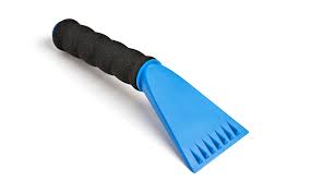 Car windscreen ice scraper